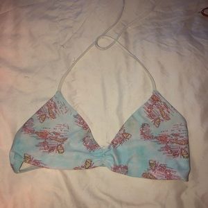 L space swim bikini top